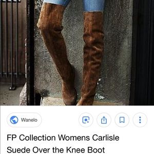 Free People Carlisle Over the Knee Boot
